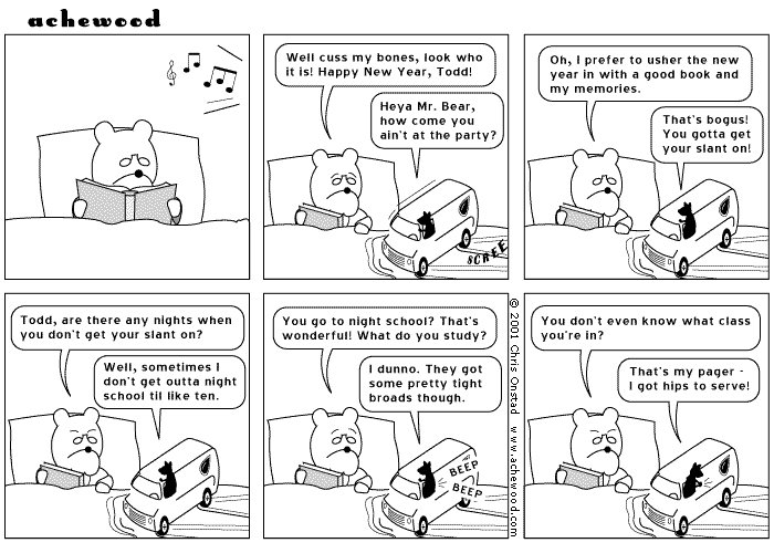 achewood December 31, 2001